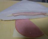 はんぺんの揚げ焼き ♪ハム&チーズin作り方3写真