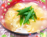 ふわふわ玉子とちくわの味噌汁❇️作り方11写真