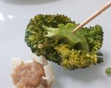 ブロッコリーの簡単クリスマスツリー作り方1写真