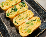 お弁当、ご飯のお供に♪ネギ入りだし巻き卵作り方10写真