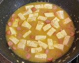 豆腐とソーセージのカレー旨煮作り方5写真