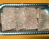 安い！うまい！成形肉でチーズビーフカツ♪作り方1写真