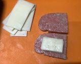 安い！うまい！成形肉でチーズビーフカツ♪作り方3写真