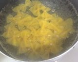 リボンパスタのクリームグラタン♬作り方5写真