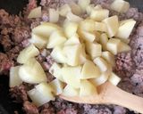カレー風味のひき肉グラタン作り方4写真