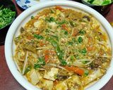 残り野菜と豆腐でふんわり卵麻婆豆腐作り方4写真