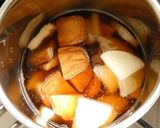 材料4つ★冷凍大根とさつま揚げの煮物作り方2写真