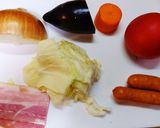 ダイエット♪簡単残り野菜でミネストローネ作り方1写真