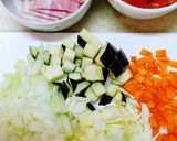 ダイエット♪簡単残り野菜でミネストローネ作り方2写真