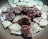 大根と豚の簡単味噌煮作り方3写真