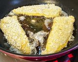 揚げ焼きあじフライ♪作り方5写真