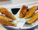 揚げ焼きあじフライ♪作り方6写真