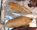 蜜たっぷり焼き芋で丸干し芋、焼き干し芋作り方6写真