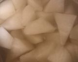 鶏のひき肉の煮物作り方2写真