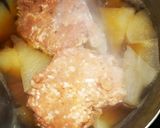 鶏のひき肉の煮物作り方5写真