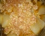鶏のひき肉の煮物作り方6写真
