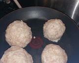 爆弾ハンバーグ作り方5写真