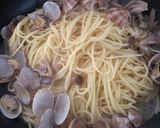 簡単♫和風ボンゴレきのこパスタ作り方5写真