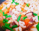牛肉と根菜の韓国風煮作り方6写真