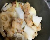 豚バラと根菜炒め作り方2写真