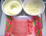 肉巻きオニオンリング◎揚げないから簡単作り方1写真