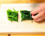ほうれん草と厚揚げの煮びたし作り方1写真