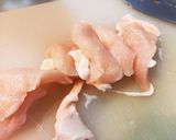 水晶鶏の鍋 (鳥むね肉)作り方1写真