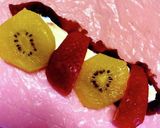餡子とクリームチーズのフルーツ生春巻き★作り方3写真