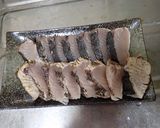 サワラの炙りおろしネギぽん酢作り方7写真