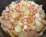 チャーシューの炊き込みご飯作り方3写真