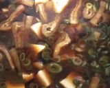 豆腐と揚げの赤だし作り方3写真