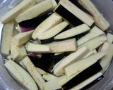 なすのシソ味噌炒め作り方1写真