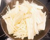 簡単♡えのきとアンチョビのスキレット焼き作り方1写真