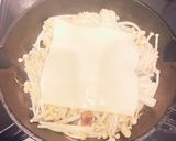 簡単♡えのきとアンチョビのスキレット焼き作り方3写真