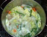 ひき肉と白菜のスープ♪簡単作り方12写真