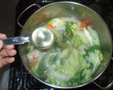 ひき肉と白菜のスープ♪簡単作り方11写真