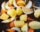 フライパンで簡単みぞれ肉じゃが作り方6写真