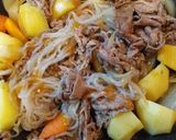 フライパンで簡単みぞれ肉じゃが作り方8写真