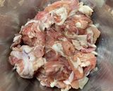 ルースー飯【青椒肉絲の餡かけご飯】作り方1写真
