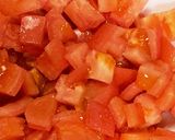 なすとチョリソーのトマトパスタ作り方4写真