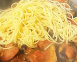なすとチョリソーのトマトパスタ作り方14写真