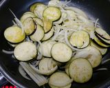 簡単！茄子のトマト煮☆ミニミートボール作り方2写真