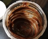 ヌテラの瓶そのまま活用ホットチョコレート作り方1写真