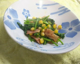 お弁当に！ほうれん草とベーコ～ンマヨ炒め作り方6写真