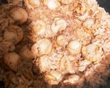 鶏胸肉とベビーホタテの炊き込みご飯作り方2写真