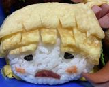 鬼滅の刃　善逸　おにぎり弁当作り方5写真