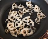 1つの鍋で2品！蓮根のきんぴら&肉そぼろ作り方2写真