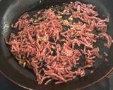 1つの鍋で2品！蓮根のきんぴら&肉そぼろ作り方6写真