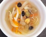女性の救世主！セロリとお豆のスープ作り方4写真