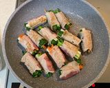 おつまみに*ネギとにんじんの豚肉巻き作り方5写真